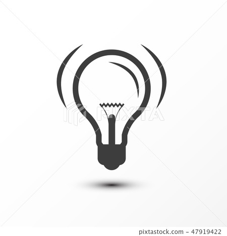 Light Bulb Icon. Vector Lightbulb Symbol Isolated. 47919422