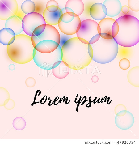Abstract colorful background. vector.Variegated red, blue, purple, yellow glowing bokhe, confetti on Abstract colorful background. vector.Variegated red, blue, purple, yellow glowing bokhe, confetti on 47920354