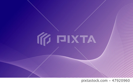 Beautiful blue gradient background with white wavy lines Beautiful blue gradient background with white wavy lines 47920960