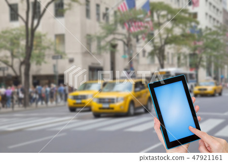 Fifth Avenue infographic concept Fifth Avenue infographic concept 47921161