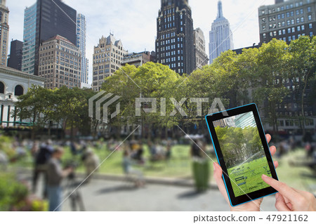 Bryant Park lifestyle concept 47921162