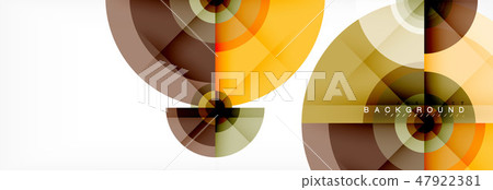 Geometric circle abstract background, creative geometric wallpaper. Geometric circle abstract background, creative geometric wallpaper. 47922381