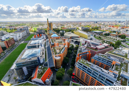 Landscape of the Berlin, morning view. 47922480