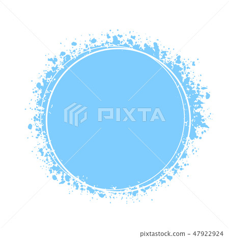 Abstract background. Ink brush strokes with rough edges. Vector frame Abstract background. Ink brush strokes with rough edges. Vector frame 47922924