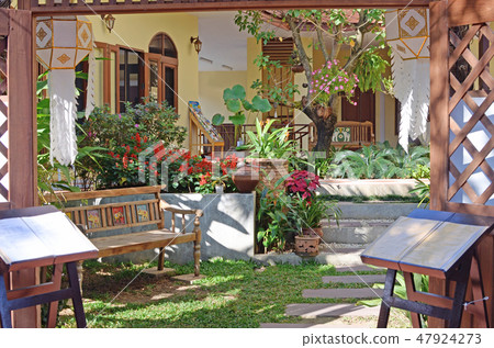 beautiful yard 47924273