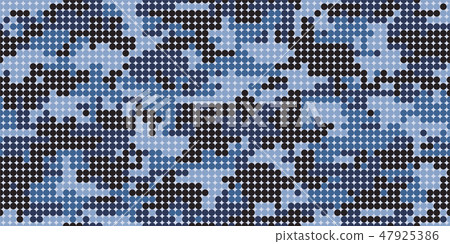 點迷彩圖案 - 無縫 點迷彩圖案 - 無縫 47925386