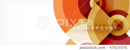 Modern circle background Modern circle background 47925970