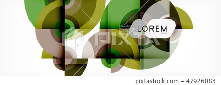Round shapes vector abstract background. Trendy circle shapes composition vector Round shapes vector abstract background. Trendy circle shapes composition vector 47926083