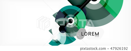 Modern circle background Modern circle background 47926192