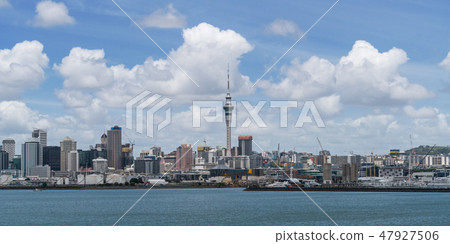Auckland city skyline, New Zealand 47927506