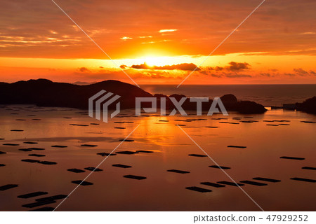 Sunrise of Mamori Bay Sunrise of Mamori Bay 47929252