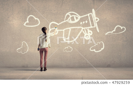 She likes traveling 47929259