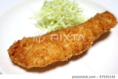Fry delicious true cod fish Fry delicious true cod fish 47930148