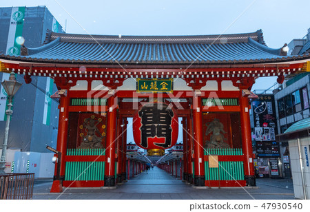 Sensoji Temple gate Sensoji Temple gate 47930540