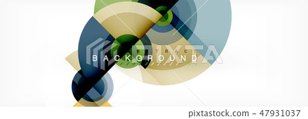 Modern circle background Modern circle background 47931037
