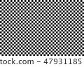 white and black seamless background 47931185