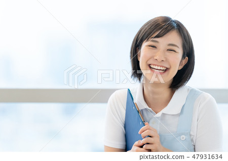 A woman in a nursing career A woman in a nursing career 47931634
