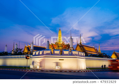 Wat Phra Kaew temple of the emerald buddha Wat Phra Kaew temple of the emerald buddha 47931929