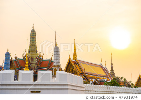 Wat Phra Kaew temple of the emerald buddha 47931974