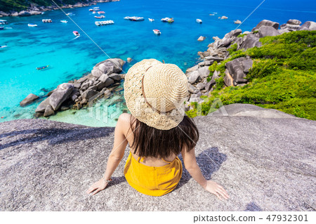 Similan island in Phang-nga province 47932301