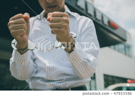 handcuff, apprehension, criminal 47933586