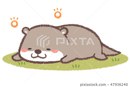水獺小睡 水獺小睡 47936240