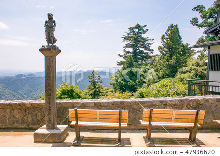 Mount Takao: Omotesando/Hiking Trail No. 1: View of the Kanto Plain from the observation deck next to the 11th Street Teahouse Mount Takao: Omotesando/Hiking Trail No. 1: View of the Kanto Plain from the observation deck next to the 11th Street Teahouse 47936620