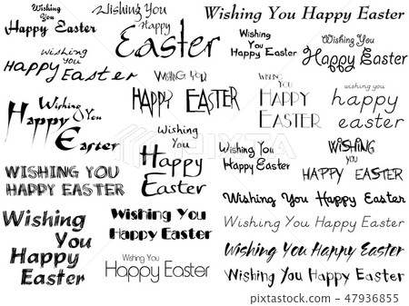 Inscriptions Happy Easter Inscriptions Happy Easter 47936855