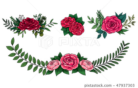 bouquet rose bouquet rose 47937303