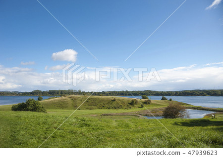 Landscape with the Stuelper Huk near Dummersdorf 47939623