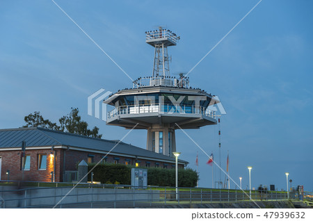 Control tower of the traffic center in Travemuende 47939632