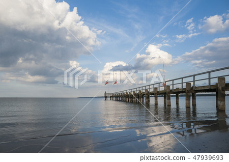 The pier in Travemuende 47939693