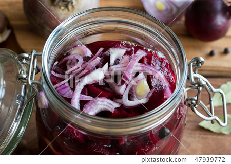 Preparation of fermented beets (beet kvass) 47939772