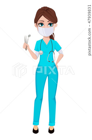 Dentist woman. Medicine, healthcare concept Dentist woman. Medicine, healthcare concept 47939831