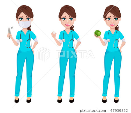 Dentist woman. Medicine, healthcare concept 47939832