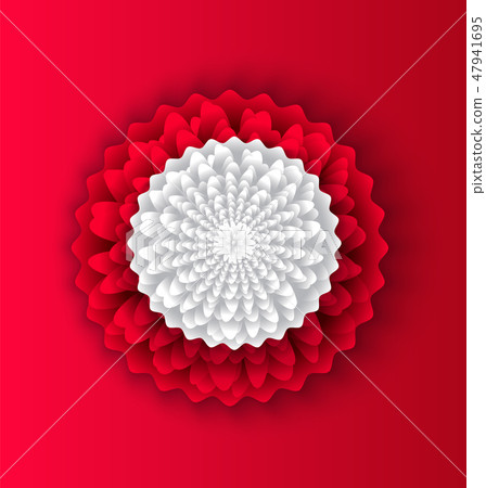 Flower Decoration Made of Paper Chinese Style Flower Decoration Made of Paper Chinese Style 47941695