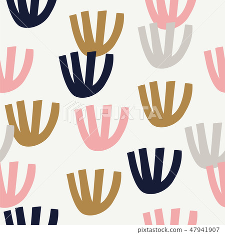 Seamless pattern with cut out elements. Seamless pattern with cut out elements. 47941907