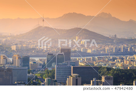 Seoul City , South Korea 47942480