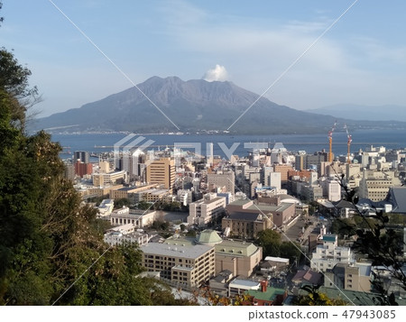 來自城山的櫻島 來自城山的櫻島 47943085