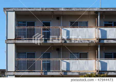 Old aged housing complex Old aged housing complex 47944473
