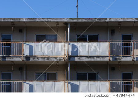 Old aged housing complex Old aged housing complex 47944474