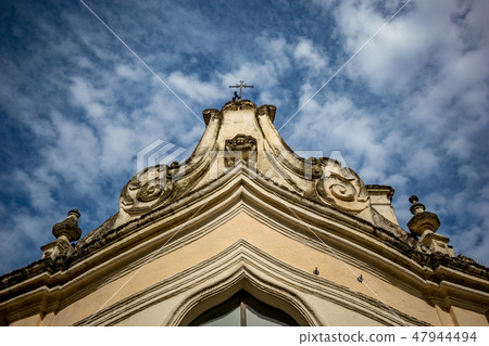 Beautiful medieval church in Italy 47944494