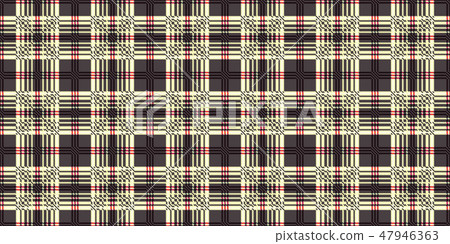 Popular fashion print design for fabric or other products in 2019. Scottish cell fabric. Tartan 47946363