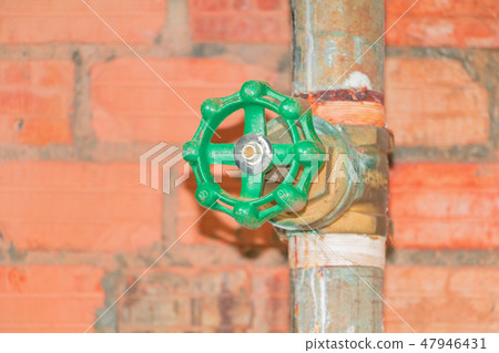 water valve plumbing joint steel old tap pipe water valve plumbing joint steel old tap pipe 47946431