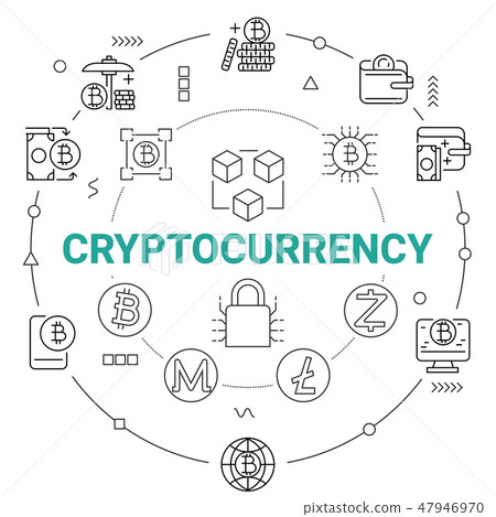 Cryptocurrency with Blockchain network technology 47946970