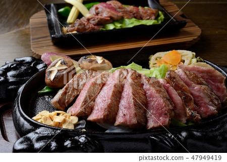 Steaks and meat dishes Steaks and meat dishes 47949419