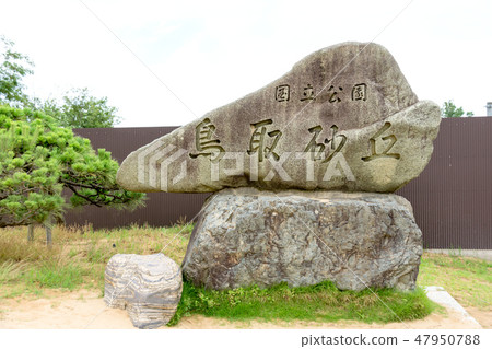 鳥取沙丘的紀念碑 鳥取沙丘的紀念碑 47950788