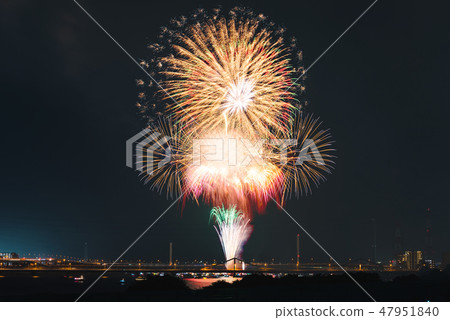 Koto Firework Display (Koto Ward, Tokyo) Shot taken in August 2018 47951840