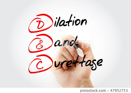 D and C - Dilation and Curettage acronym 47952753