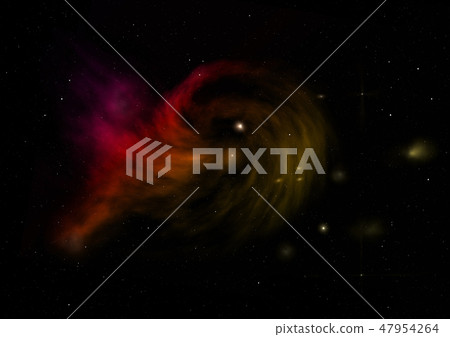 Small part of an infinite star field. 3D rendering Small part of an infinite star field. 3D rendering 47954264